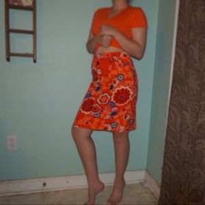 Velma on Acid Paisley Corduroy Skirt RARE